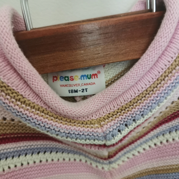 Please Mum Toddler Shawl (18mo-2T) - Picture 2 of 2